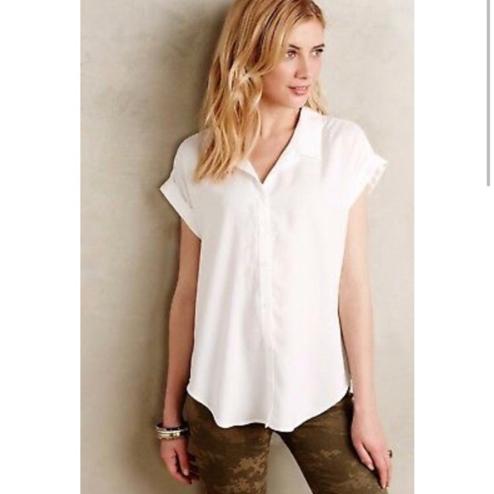 Cloth & Stone Short Sleeve Button Up